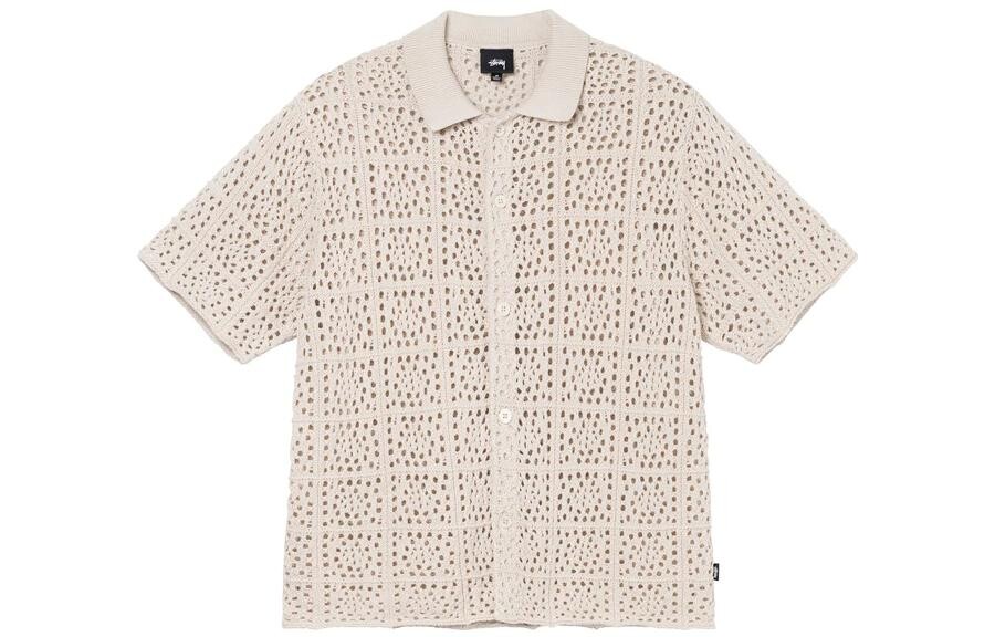 Рубашка унисекс Stussy, белый 
Рубашка унисекс Stussy, белый