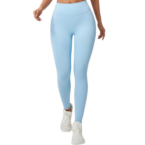 Женские леггинсы с высокой талией, бесшовные, полной длины, из эластичной ткани Anna-Kaci, Light Blue
Женские леггинсы с высокой талией, бесшовные, полной длины, из эластичной ткани Anna-Kaci, Light Blue