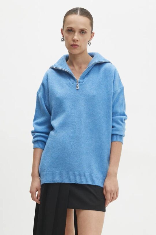 Шерстяной свитер Answear Lab, синий
Шерстяной свитер Answear Lab, синий