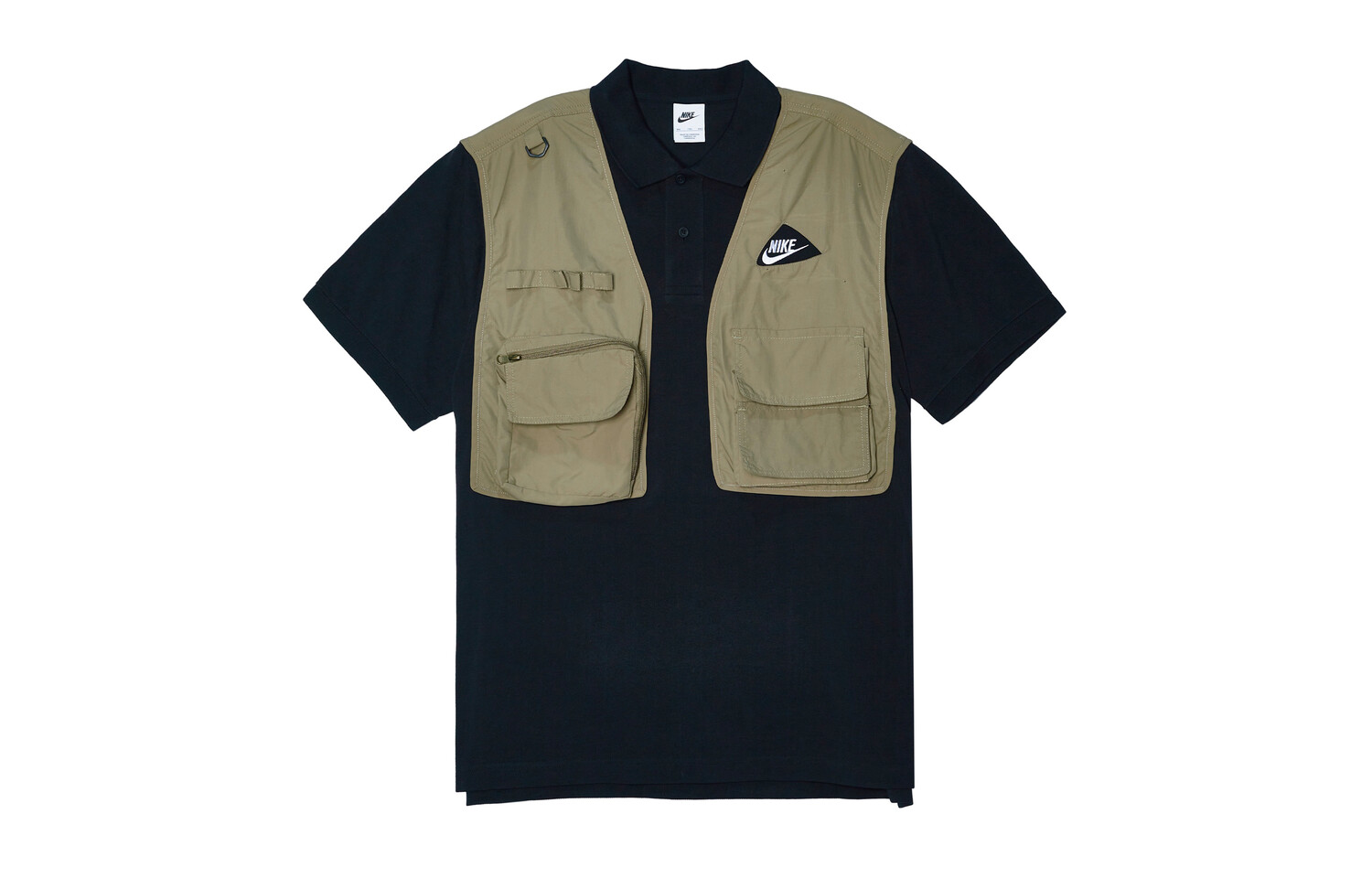 Рубашка поло мужская черная армейский зеленый Nike, зеленый
Рубашка поло мужская черная армейский зеленый Nike, зеленый