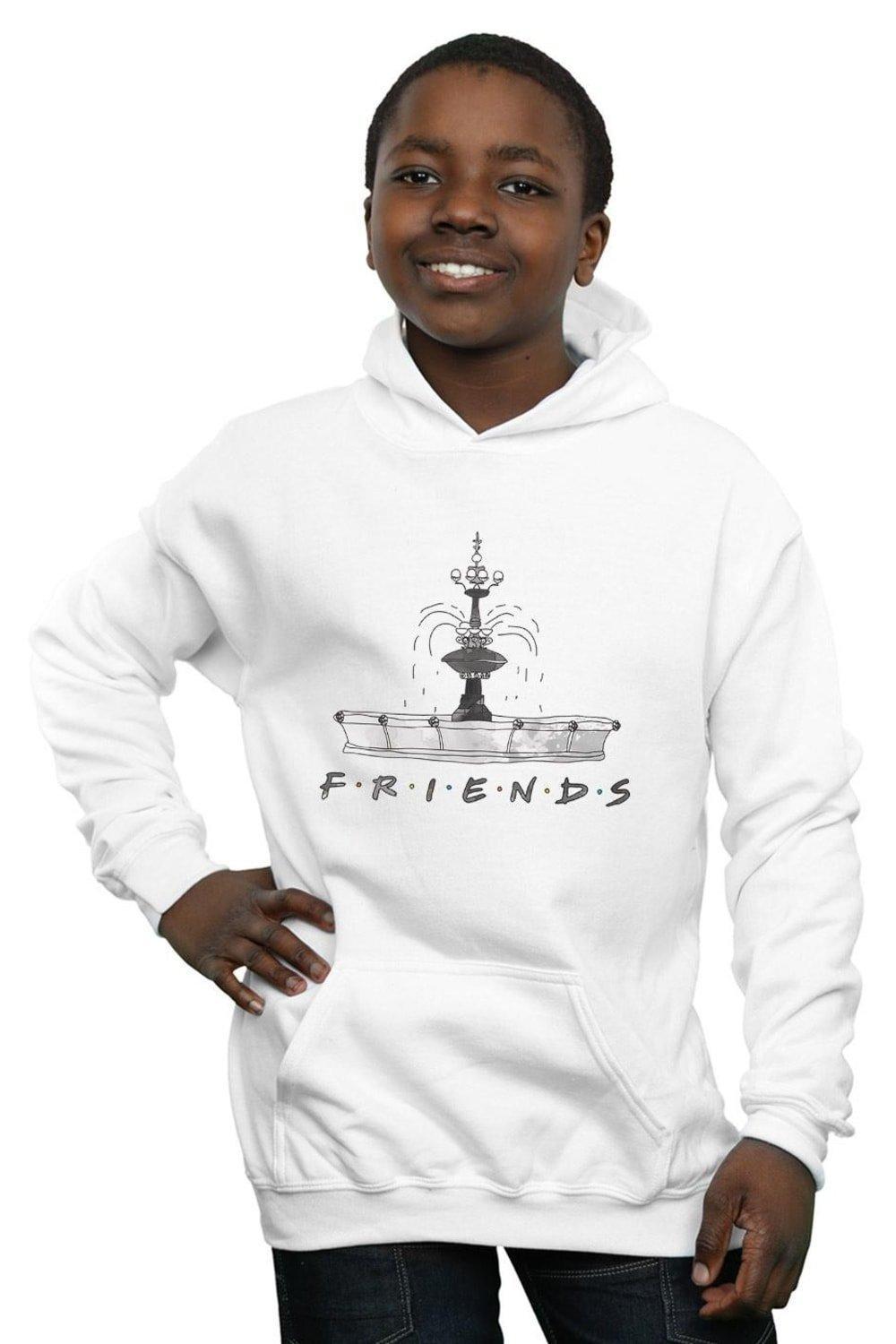 Толстовка с изображением фонтана Friends, белый
Толстовка с изображением фонтана Friends, белый