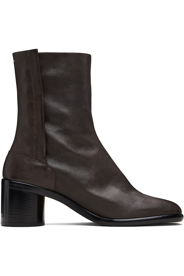 Maison Margiela Коричневые ботильоны-таби
Maison Margiela Коричневые ботильоны-таби