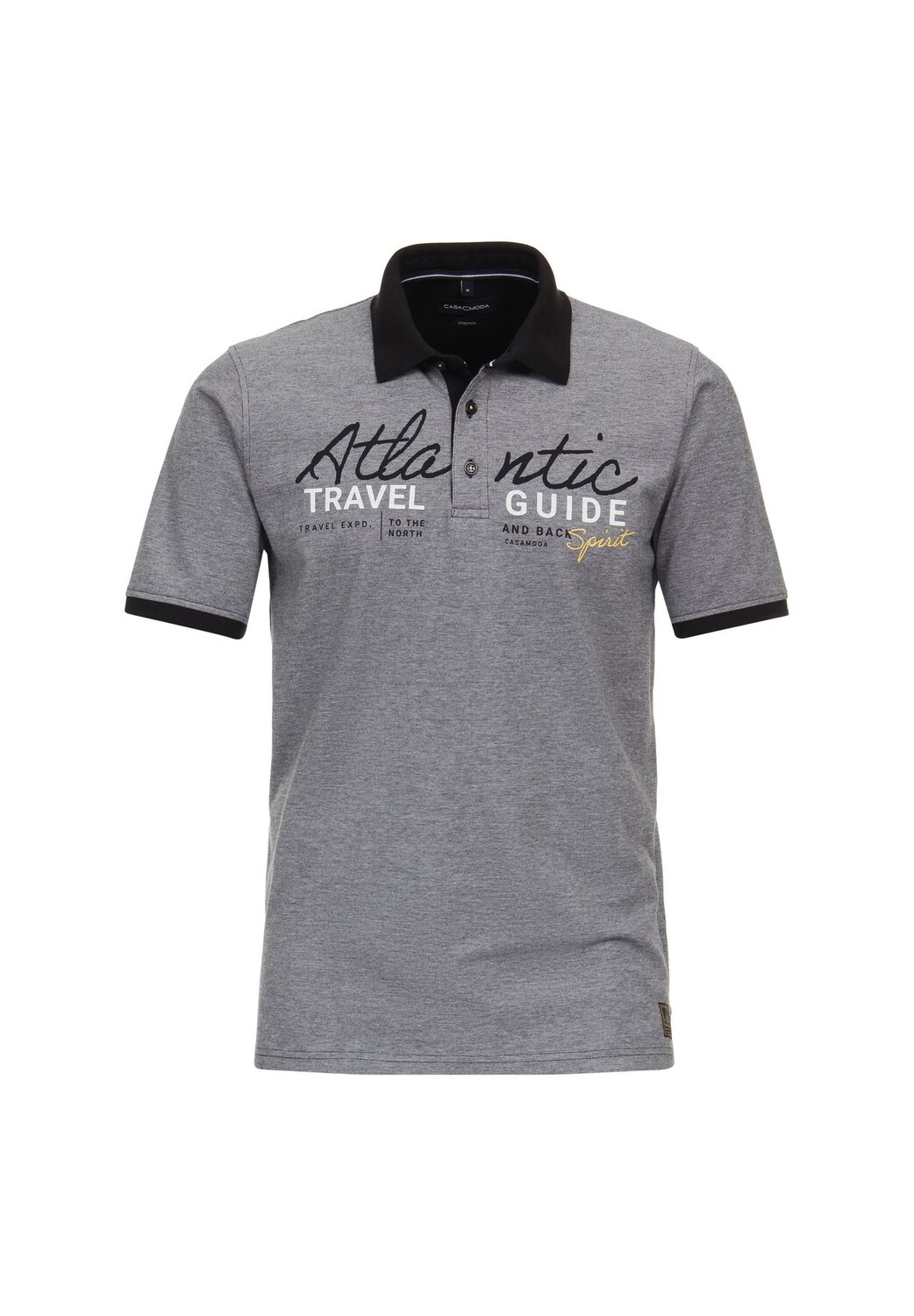 Мужская однотонная рубашка-поло CASAMODA, цвет Graues Mittelblau
Мужская однотонная рубашка-поло CASAMODA, цвет Graues Mittelblau