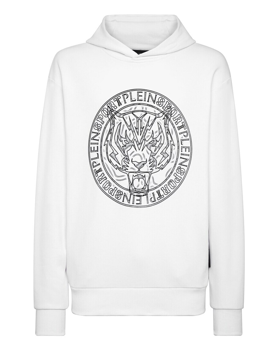 Толстовка с капюшоном Plein Sport Sweatshirt Tiger, белый
Толстовка с капюшоном Plein Sport Sweatshirt Tiger, белый