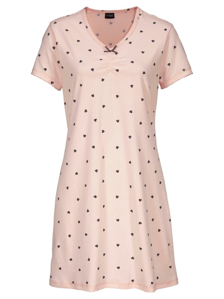 Ночная рубашка VIVANCE DREAMS, цвет hellrosa-apricot
Ночная рубашка VIVANCE DREAMS, цвет hellrosa-apricot