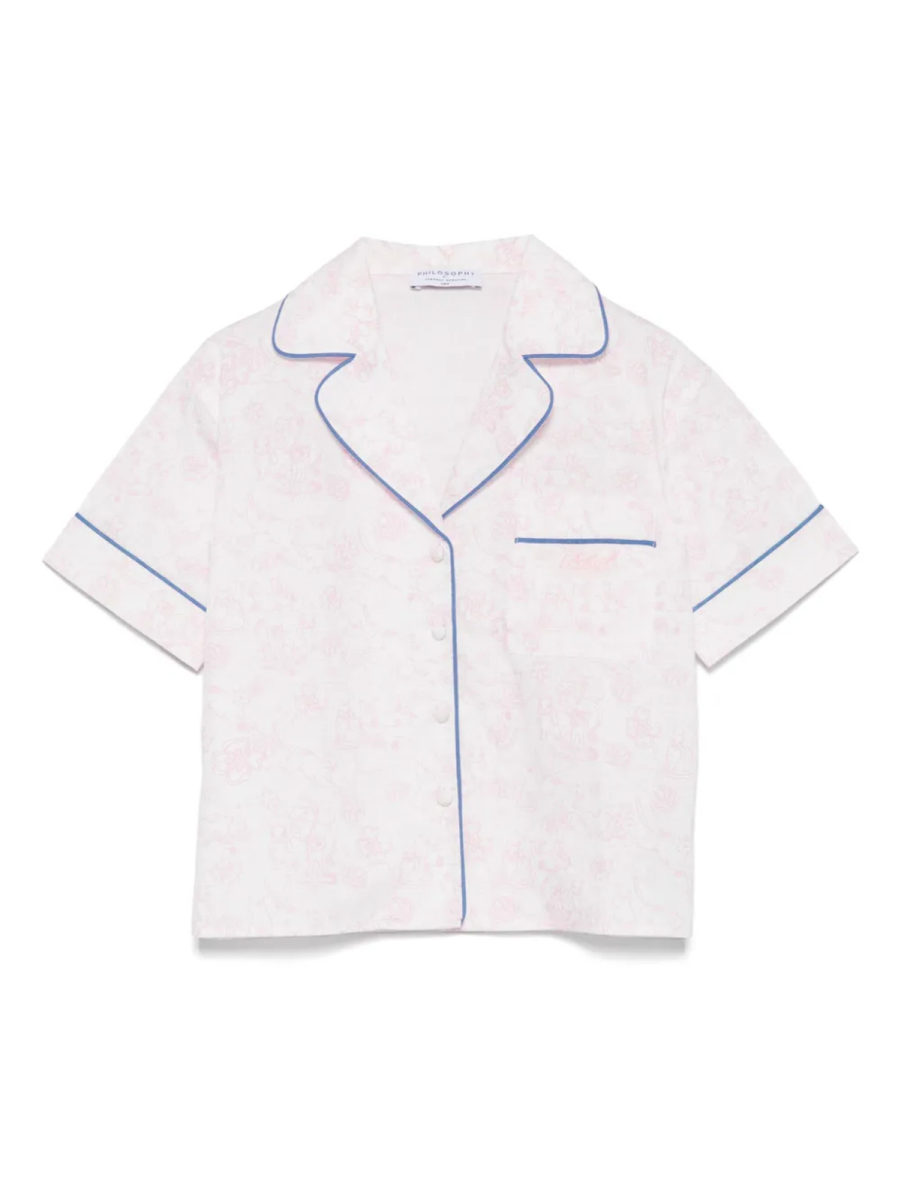 Рубашка с принтом Philosophy Di Lorenzo Serafini Kids, розовый
Рубашка с принтом Philosophy Di Lorenzo Serafini Kids, розовый