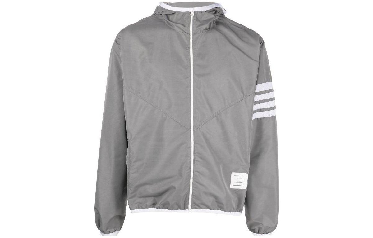 THOM BROWNE Четырехполосный спортивный пиджак, Gray
THOM BROWNE Четырехполосный спортивный пиджак, Gray