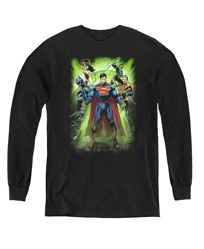 Свитшот с длинным рукавом Boys of America Youth Power Burst Justice League, черный
Свитшот с длинным рукавом Boys of America Youth Power Burst Justice League, черный