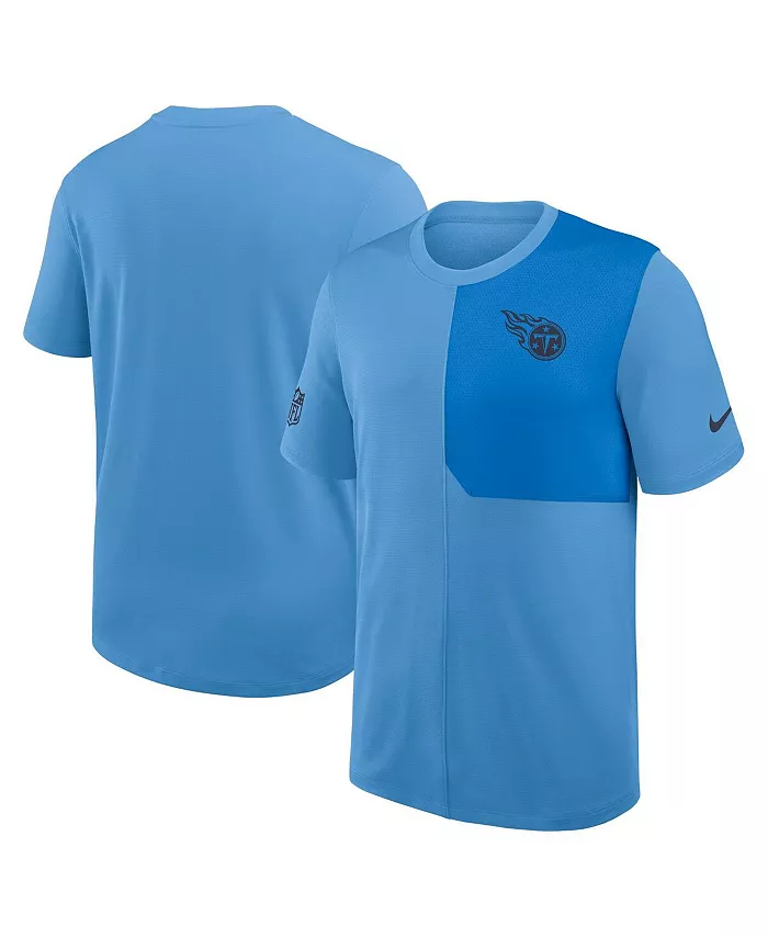 Мужская светло-голубая футболка Tennessee Titans Sideline UV Performance Coach Nike
Мужская светло-голубая футболка Tennessee Titans Sideline UV Performance Coach Nike