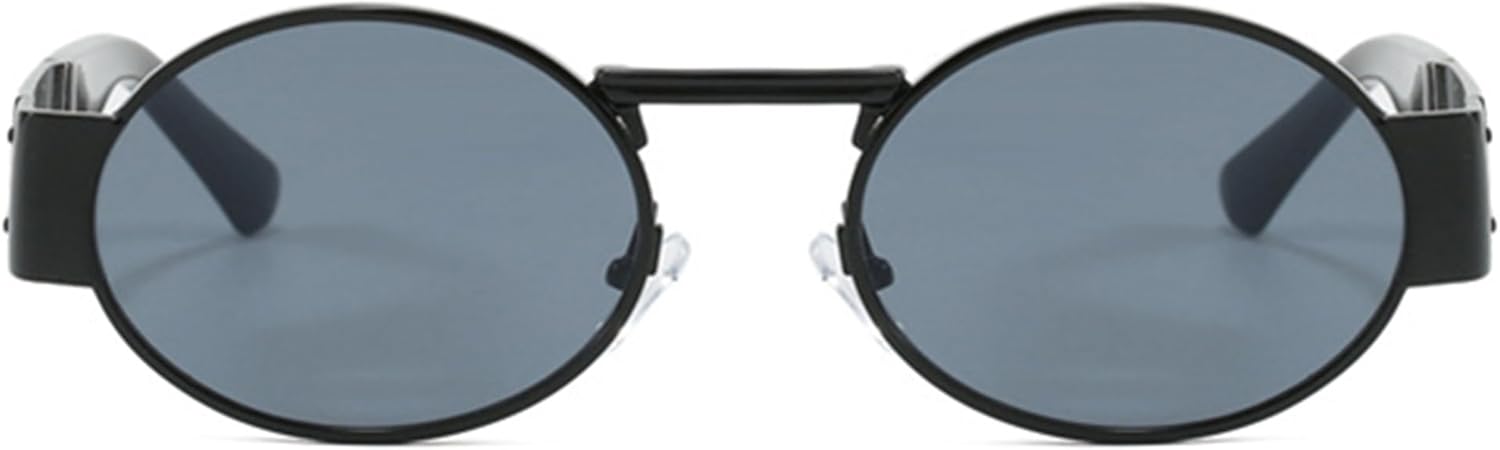 bullabulling Модные панк-солнцезащитные очки, маленькие овальные женские солнцезащитные очки, дизайнерские винтажные мужские солнцезащитные очки, солнцезащитные очки UV400, Black
bullabulling Модные панк-солнцезащитные очки, маленькие овальные женские солнцезащитные очки, дизайнерские винтажные мужские солнцезащитные очки, солнцезащитные очки UV400, Black