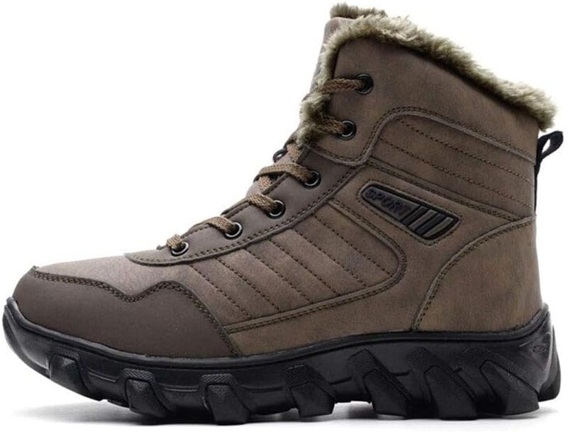 Зимние бархатные хлопковые обувь, противоскользящие походные снежные ботинки для походов Mnssrn-Mm, коричневый
Зимние бархатные хлопковые обувь, противоскользящие походные снежные ботинки для походов Mnssrn-Mm, коричневый