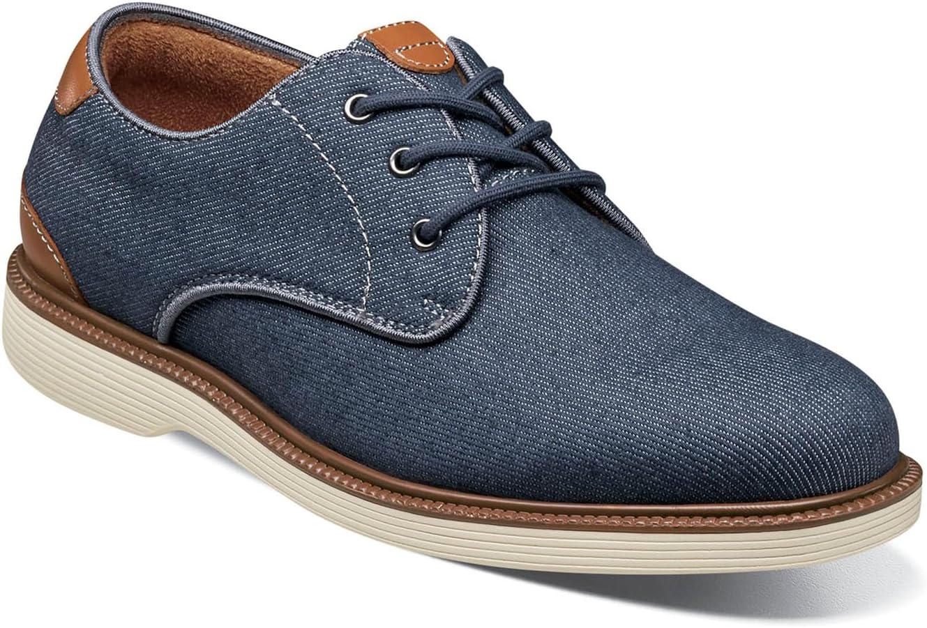 Детские оксфорды Florsheim Boys Highland Canvas с простым носком (для малышей/младших и старших детей), темно-синий
Детские оксфорды Florsheim Boys Highland Canvas с простым носком (для малышей/младших и старших детей), темно-синий