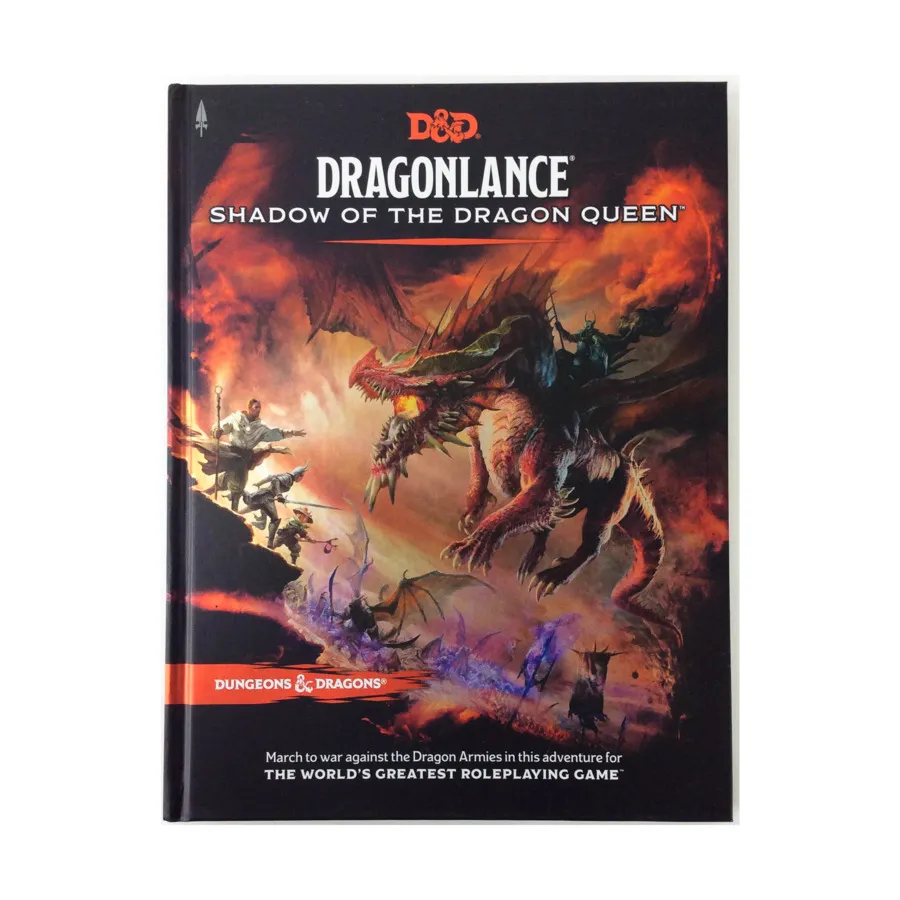 Dragonlance - Shadow of the Dragon Queen (Deluxe Edition Bundle) - Book Only!, Dungeons & Dragons (5th Edition, 2014 Edition) - Core & Assorted, твердый переплет
Dragonlance - Shadow of the Dragon Queen (Deluxe Edition Bundle) - Book Only!, Dungeons & Dragons (5th Edition, 2014 Edition) - Core & Assorted, твердый переплет