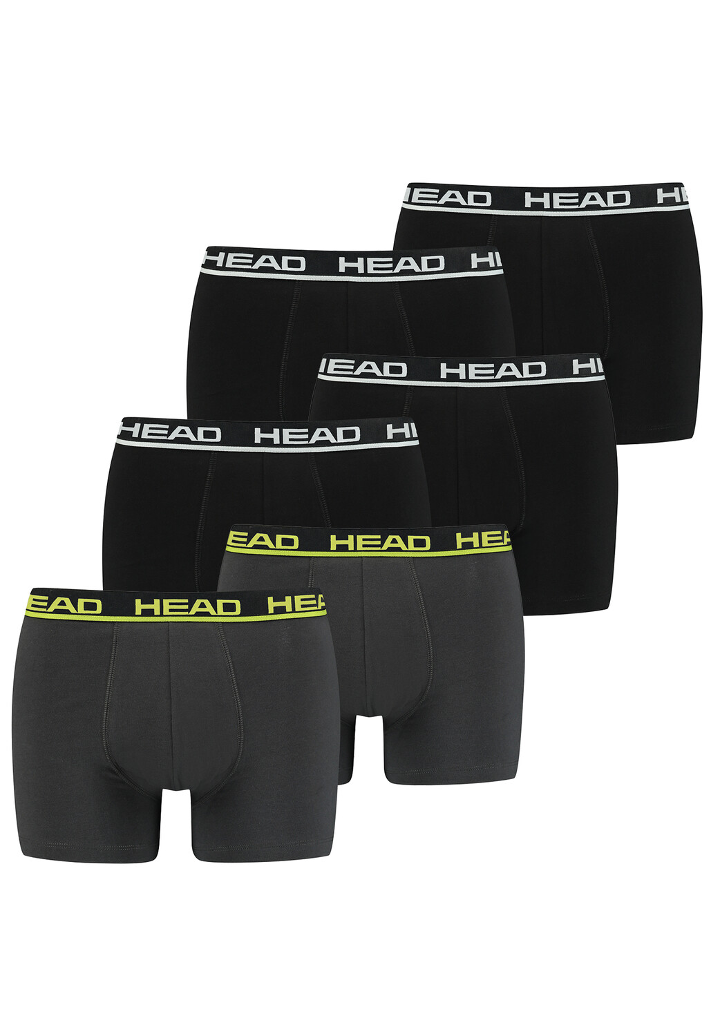 Боксеры HEAD Boxershorts Head Basic Boxer 6P, цвет Black/Phantom Lime
Боксеры HEAD Boxershorts Head Basic Boxer 6P, цвет Black/Phantom Lime
