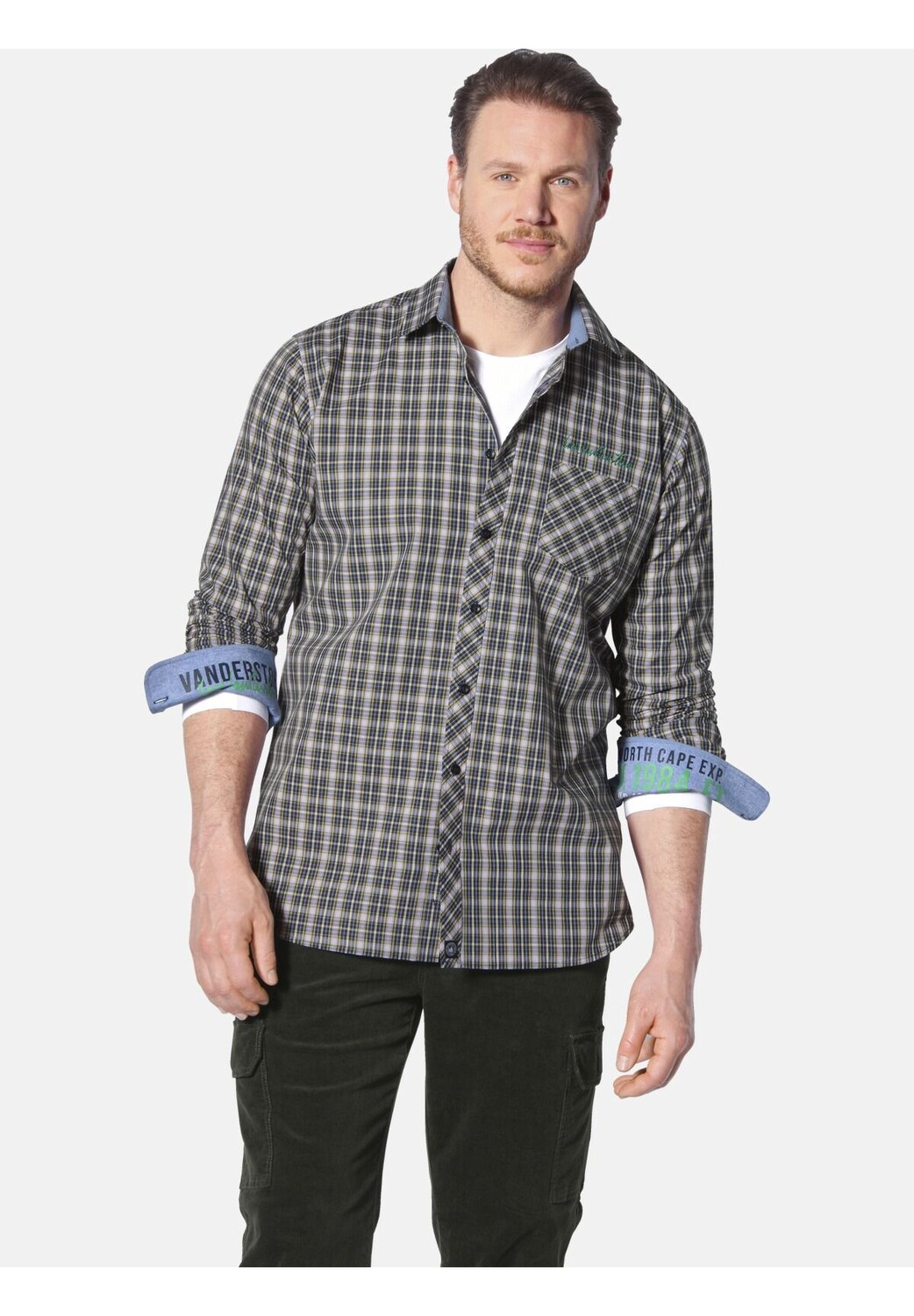 БЬОРНМАН рубашка JAN VANDERSTORM, зеленый
БЬОРНМАН рубашка JAN VANDERSTORM, зеленый