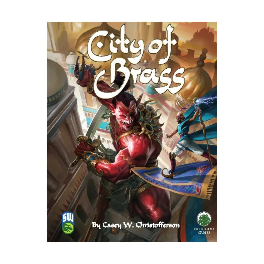 City of Brass (Swords & Wizardry), Swords & Wizardry (Frog God Games), твердый переплет
City of Brass (Swords & Wizardry), Swords & Wizardry (Frog God Games), твердый переплет