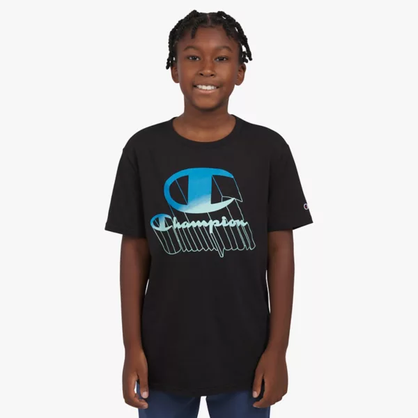 Футболка с короткими рукавами и 3D-логотипом для мальчиков 8-20 лет Champion, черный
Футболка с короткими рукавами и 3D-логотипом для мальчиков 8-20 лет Champion, черный