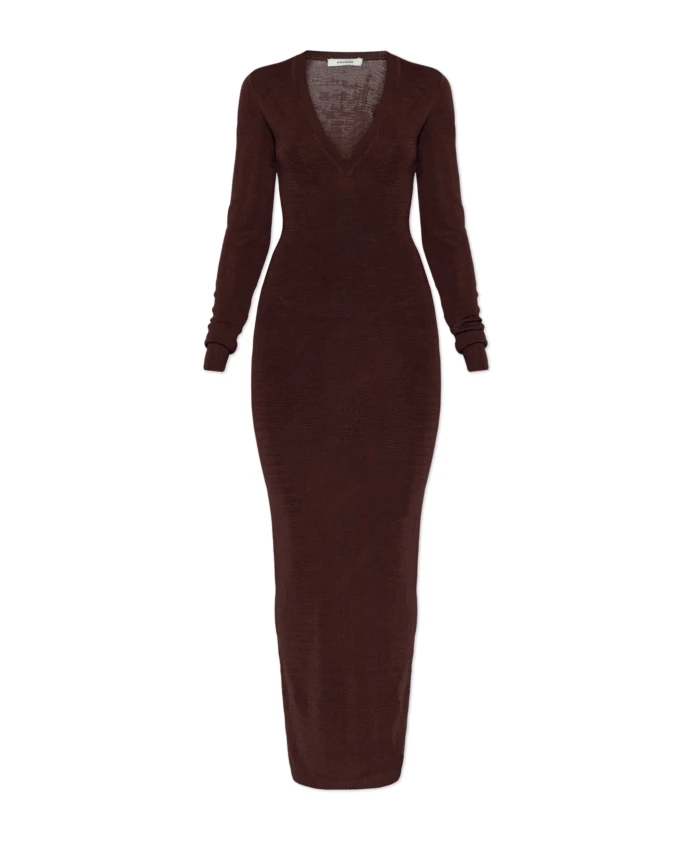 Платье с V-образным вырезом Entire Studios, коричневый
Платье с V-образным вырезом Entire Studios, коричневый