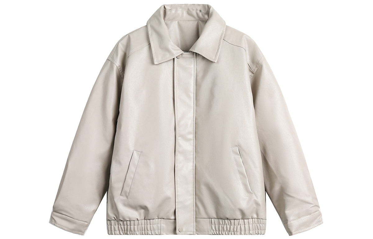 DARKCIRCLE Кожаная куртка унисекс, Apricot (Thickened) 
DARKCIRCLE Кожаная куртка унисекс, Apricot (Thickened)