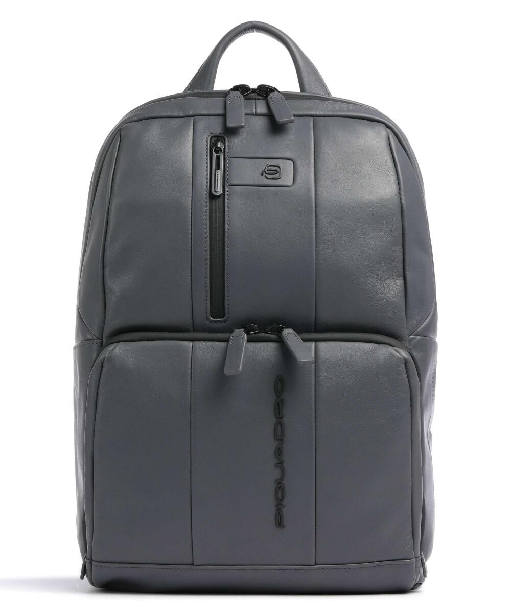 Городской рюкзак для ноутбука 13″ из мелкозернистой яловой кожи Piquadro, серый
Городской рюкзак для ноутбука 13″ из мелкозернистой яловой кожи Piquadro, серый