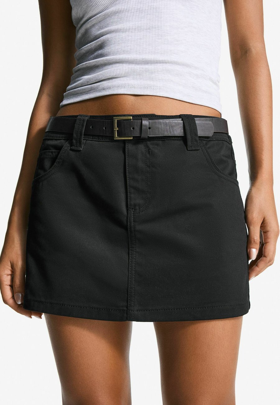 Юбка Bershka BELTED, Black
Юбка Bershka BELTED, Black