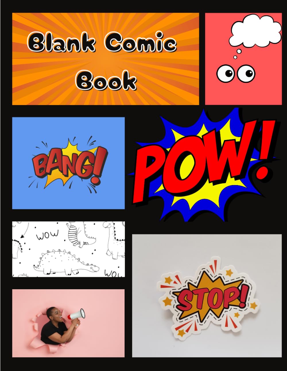 Blank Comic Book: Create your own comic book (Independently published)
Blank Comic Book: Create your own comic book (Independently published)