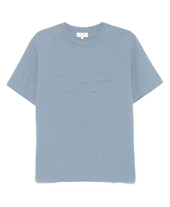 Повседневная хлопковая футболка для мужчин Maison Kitsunã, синий
Повседневная хлопковая футболка для мужчин Maison Kitsunã, синий