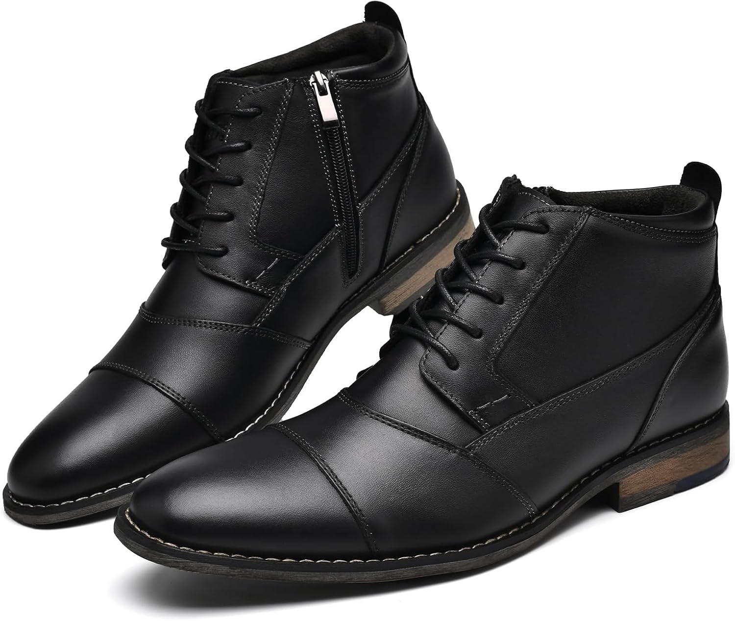 Мужские классические ботинки OXNEUHG из натуральной кожи Oxford с носком капля, шнуровкой и боковой молнией, средняя посадка, формальные туфли, повседневные деловые ботинки-казаки, черный
Мужские классические ботинки OXNEUHG из натуральной кожи Oxford с носком капля, шнуровкой и боковой молнией, средняя посадка, формальные туфли, повседневные деловые ботинки-казаки, черный