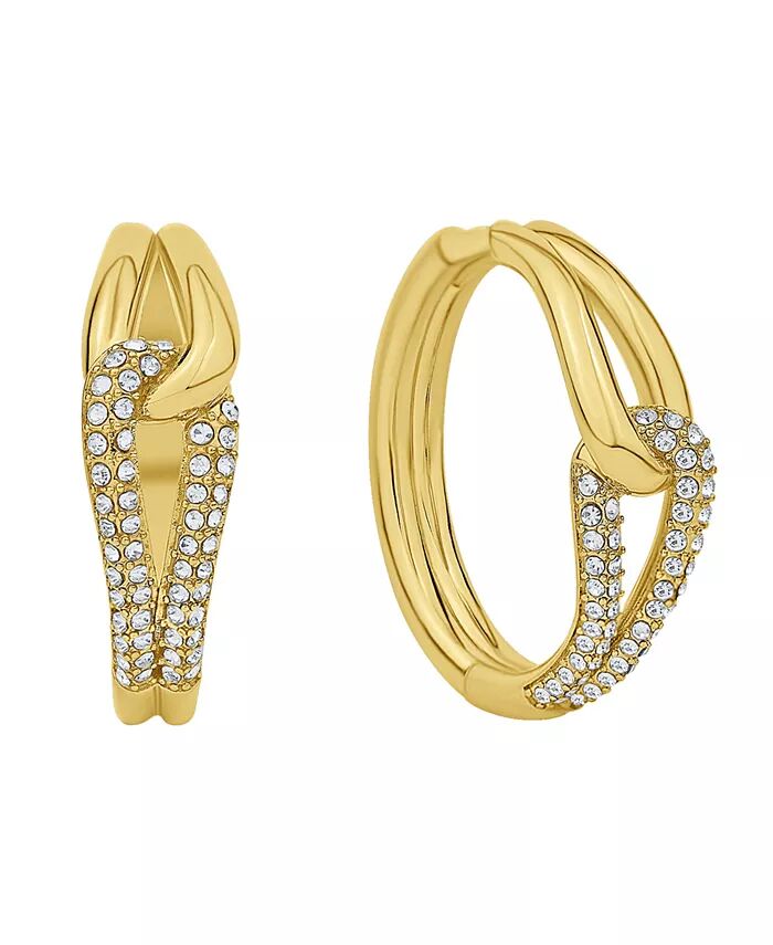 Серьга-кольцо с хрустальным узлом And Now This, желтый
Серьга-кольцо с хрустальным узлом And Now This, желтый