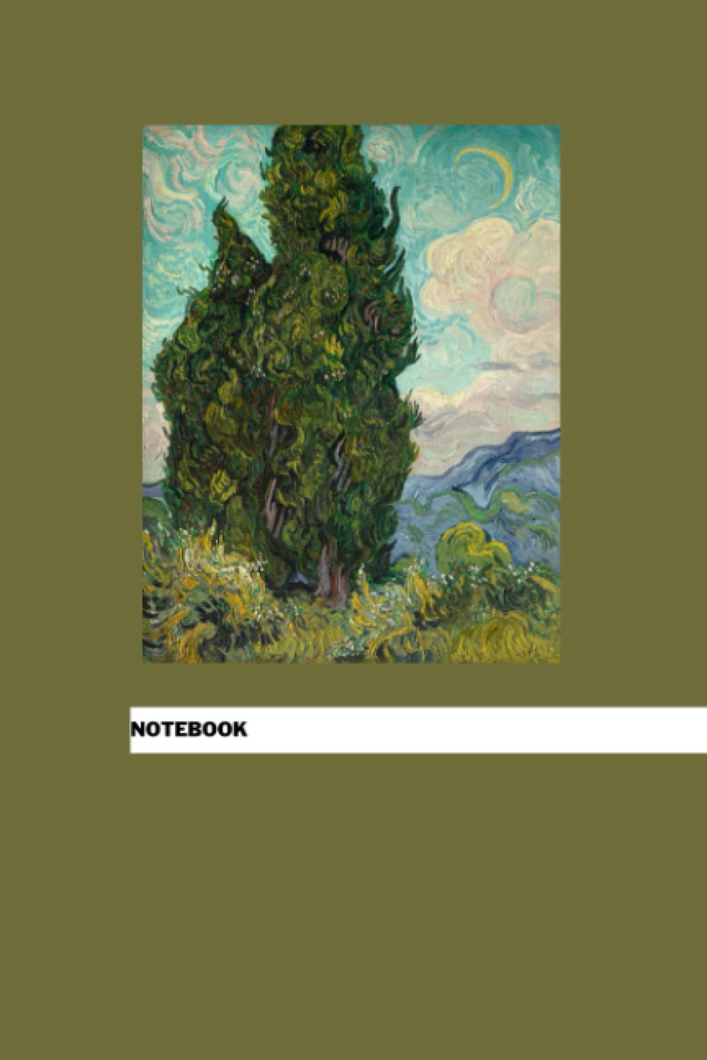 Notebook Custom Cover Cypresses Van Gogh (Independently published)
Notebook Custom Cover Cypresses Van Gogh (Independently published)