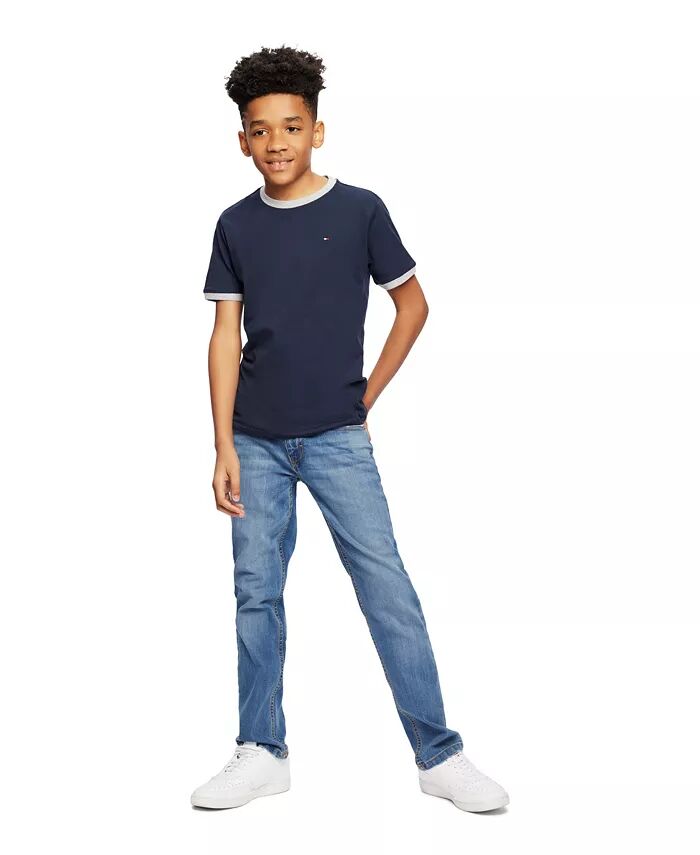 Футболка Ken с контрастной отделкой и вышитым логотипом для малышей и маленьких мальчиков Tommy Hilfiger, синий
Футболка Ken с контрастной отделкой и вышитым логотипом для малышей и маленьких мальчиков Tommy Hilfiger, синий