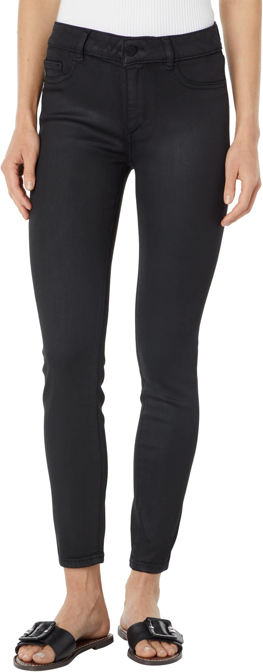 Джинсы DL1961 Florence Skinny Mid-Rise Instasculpt Ankle in Medina Coated Ultimate, цвет Medina Coated Ultimate
Джинсы DL1961 Florence Skinny Mid-Rise Instasculpt Ankle in Medina Coated Ultimate, цвет Medina Coated Ultimate