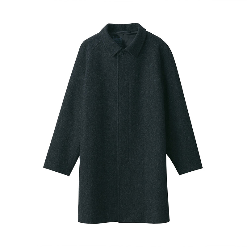 Мужское полупальто Muji короткое шерстяное, темно-серый
Мужское полупальто Muji короткое шерстяное, темно-серый