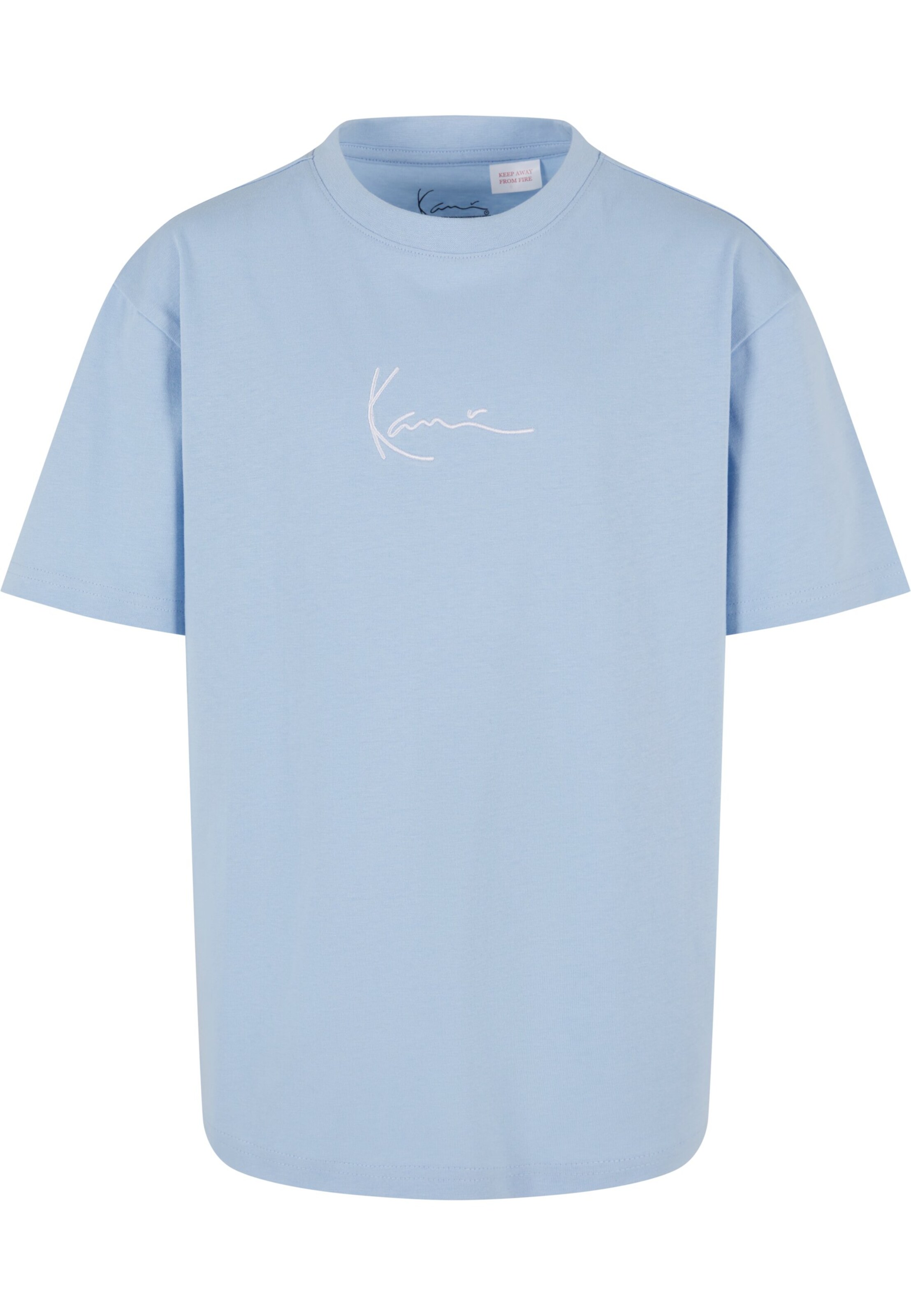 Karl Kani Футболка 'Essential' в светло-голубом цвете
Karl Kani Футболка 'Essential' в светло-голубом цвете