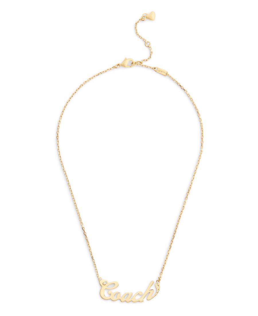 Подвеска-колье с именной табличкой тренера, имитирующей камень COACH, Gold
Подвеска-колье с именной табличкой тренера, имитирующей камень COACH, Gold