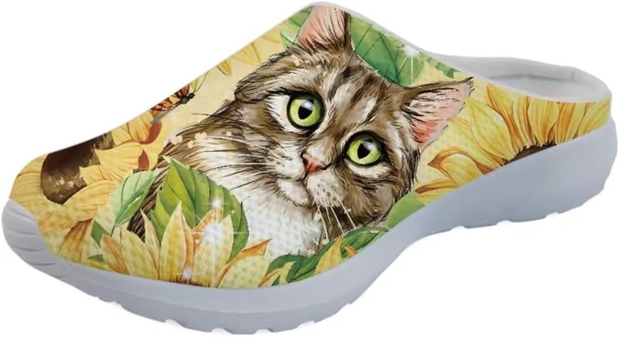 Кроссовки Forchrinse Blue Dolphin для женщин с эластичной вставкой, мужские садовые сабо с поддержкой свода, повседневная обувь, тапочки для дома, сандалии, легкие, Sunflower Cat
Кроссовки Forchrinse Blue Dolphin для женщин с эластичной вставкой, мужские садовые сабо с поддержкой свода, повседневная обувь, тапочки для дома, сандалии, легкие, Sunflower Cat