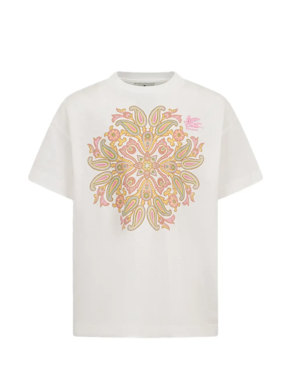 Футболка с принтом пейсли Etro Kids, белый
Футболка с принтом пейсли Etro Kids, белый