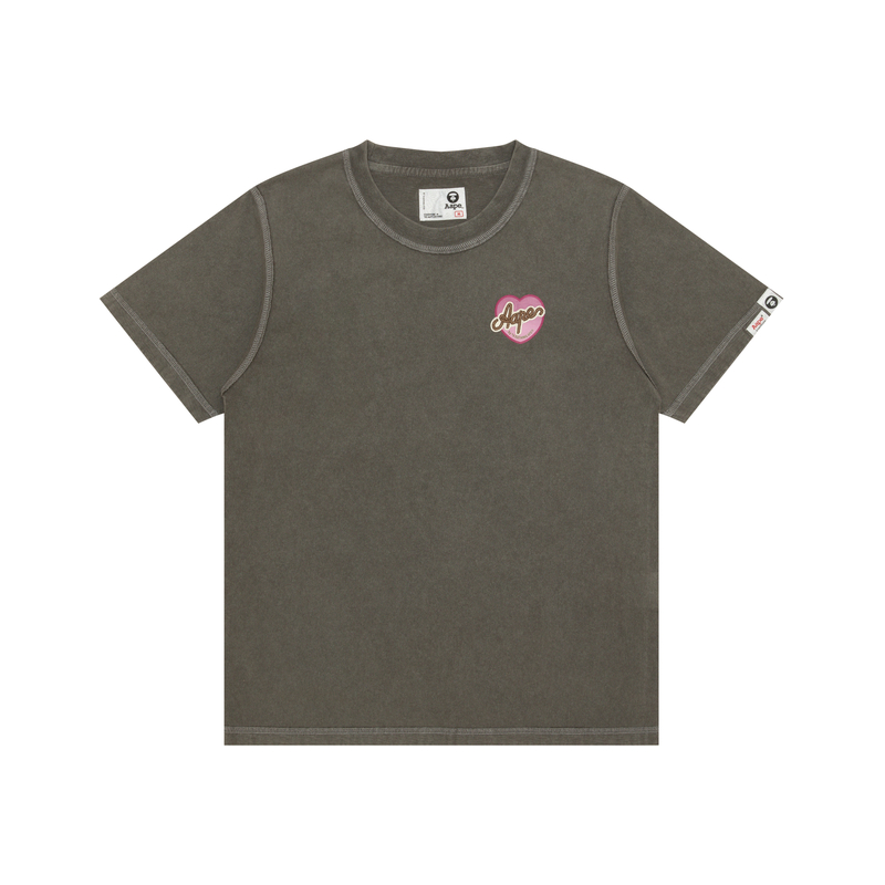 Футболка с нашивкой логотипа A Bathing APE Aape, серый
Футболка с нашивкой логотипа A Bathing APE Aape, серый