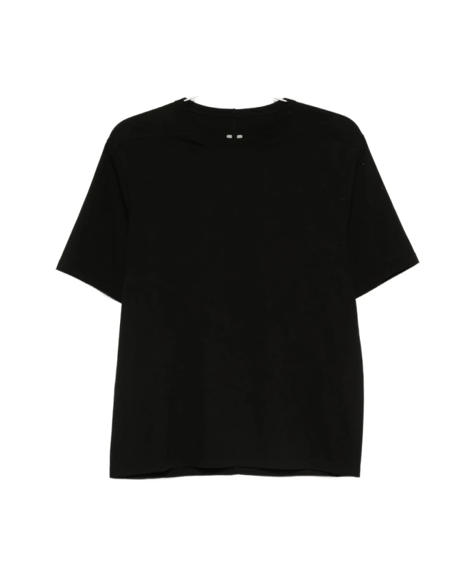 Черная футболка с круглым вырезом и короткими рукавами Rick Owens, черный
Черная футболка с круглым вырезом и короткими рукавами Rick Owens, черный