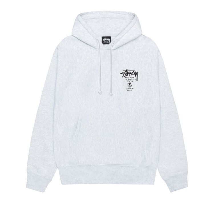 Худи Stussy World Tour Hoodie, Ash Heather
Худи Stussy World Tour Hoodie, Ash Heather