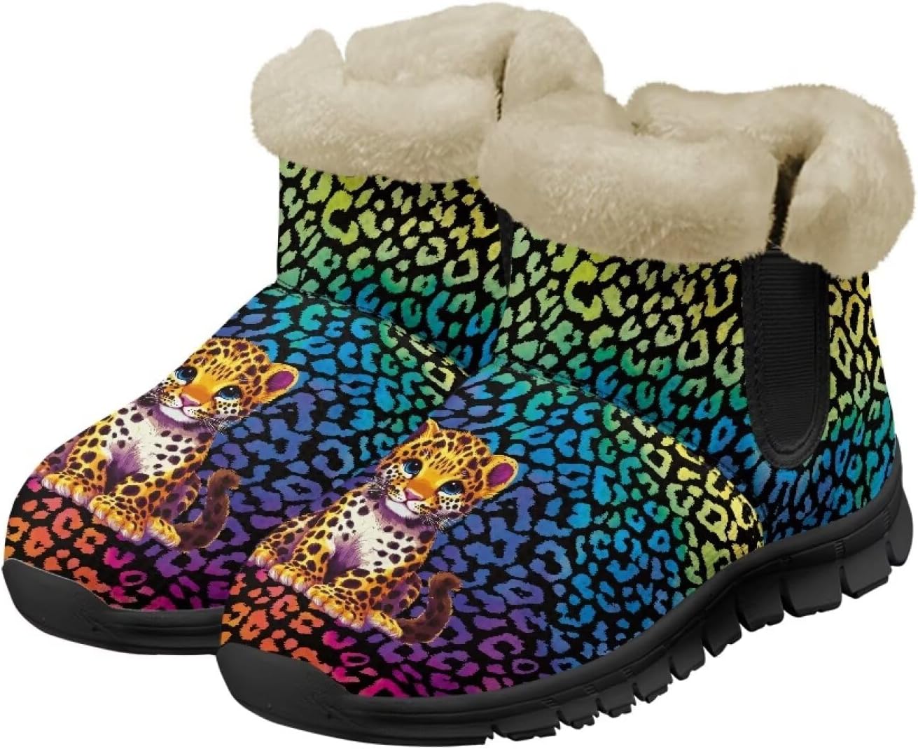 Мужские зимние снегоходные ботинки Qoiuvncy, утепленные мехом, ботильоны с мягкой подкладкой, нескользящие, удобные, с легким надеванием, короткие ботинки для прогулок на улице, размер США 7-13, Little Leopard
Мужские зимние снегоходные ботинки Qoiuvncy, утепленные мехом, ботильоны с мягкой подкладкой, нескользящие, удобные, с легким надеванием, короткие ботинки для прогулок на улице, размер США 7-13, Little Leopard