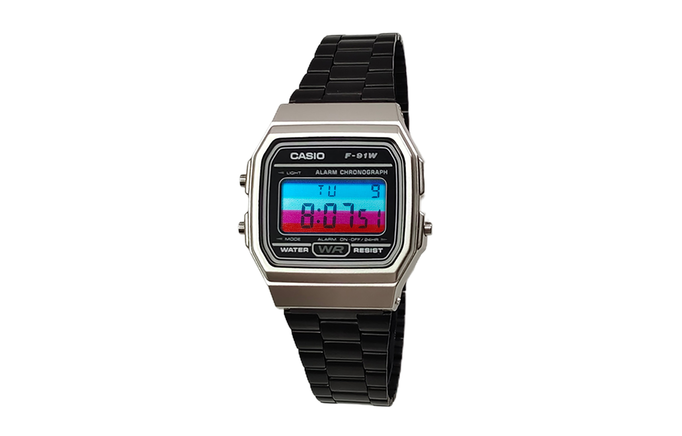 CASIO Мужские часы Retrofit Series с кварцевым механизмом, стальной браслет, черный циферблат
CASIO Мужские часы Retrofit Series с кварцевым механизмом, стальной браслет, черный циферблат