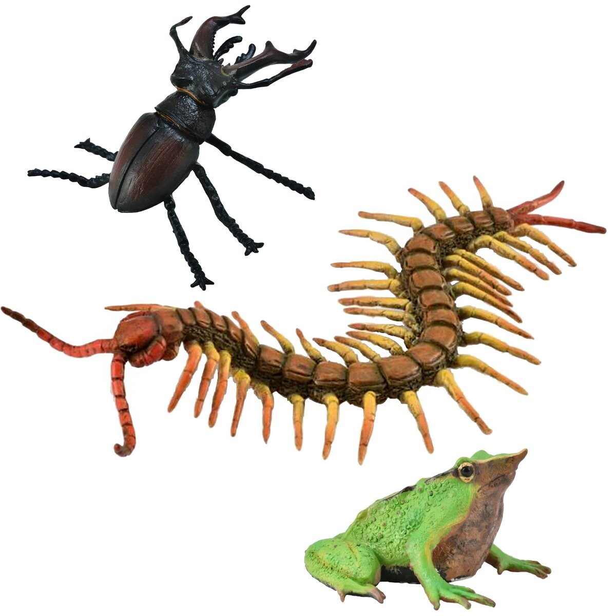 Collecta, Коллекционная фигурка, набор фигурок насекомых, кат. № 66943.
Collecta, Коллекционная фигурка, набор фигурок насекомых, кат. № 66943.