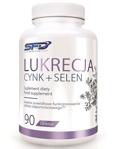 SFD Lukrecja+Selen+Cynkвитамины и минералы, 90 шт.
SFD Lukrecja+Selen+Cynkвитамины и минералы, 90 шт.
