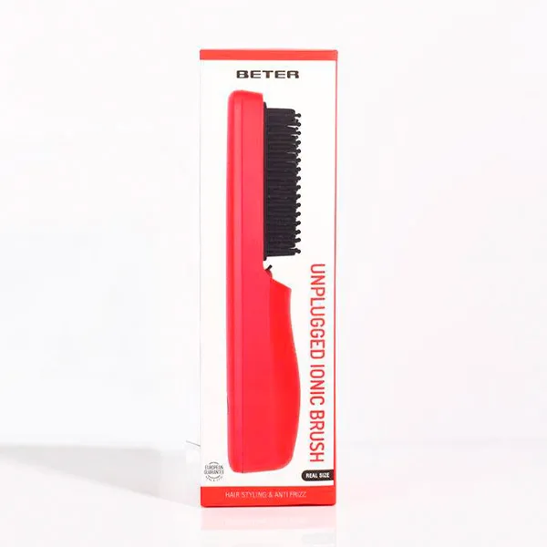 Беспроводная щетка для волос Unplugged Ionic Brush Beter, цвет rojo
Беспроводная щетка для волос Unplugged Ionic Brush Beter, цвет rojo