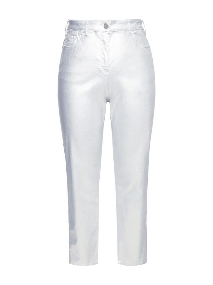 Тканевые брюки Ulla Popken Hosen, серебряный
Тканевые брюки Ulla Popken Hosen, серебряный