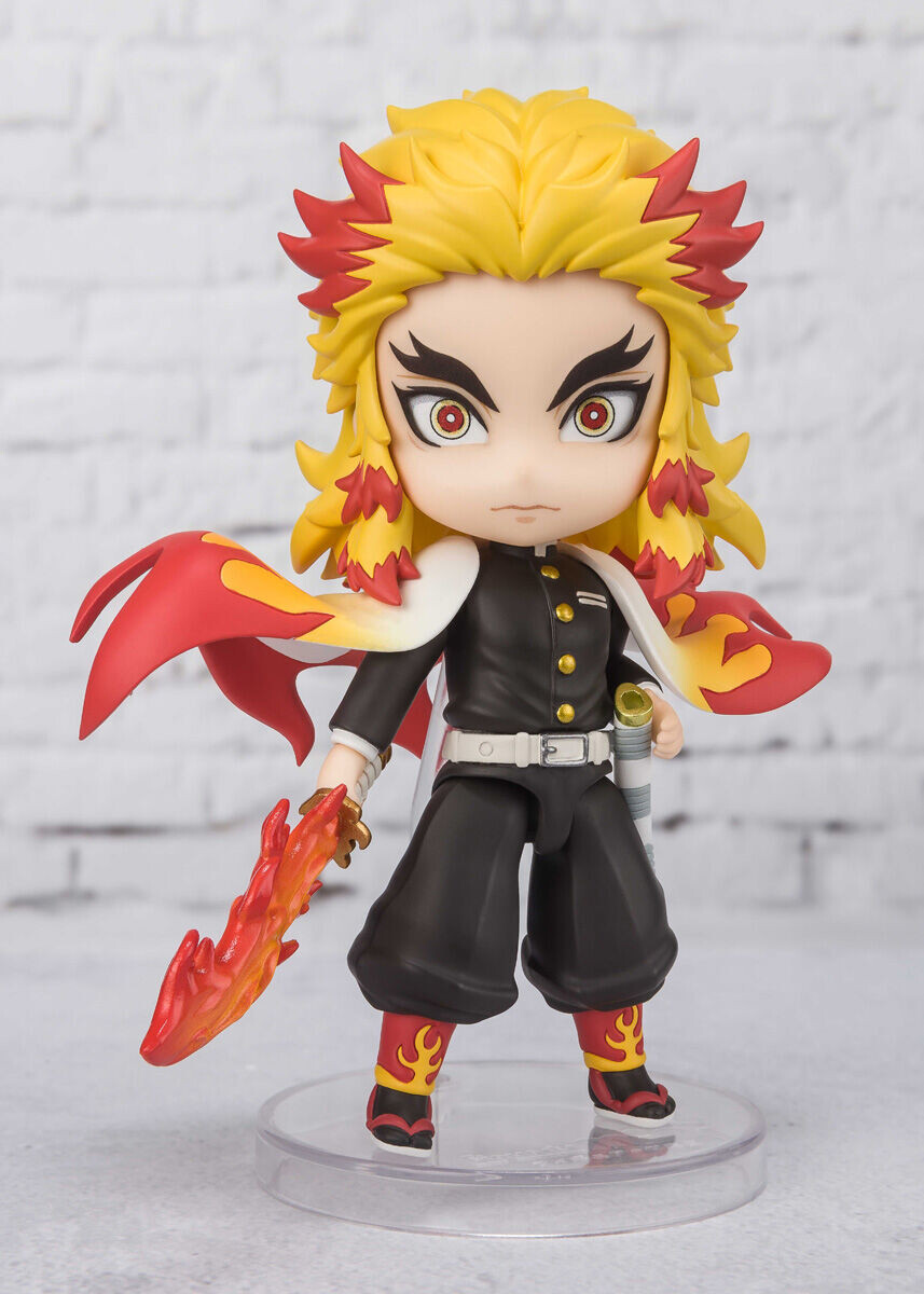 Фигурка Demon Slayer: Kimetsu no Yaiba - Kyojuro Rengoku Figuarts mini (Flame Breathing Ver.) 
Фигурка Demon Slayer: Kimetsu no Yaiba - Kyojuro Rengoku Figuarts mini (Flame Breathing Ver.)