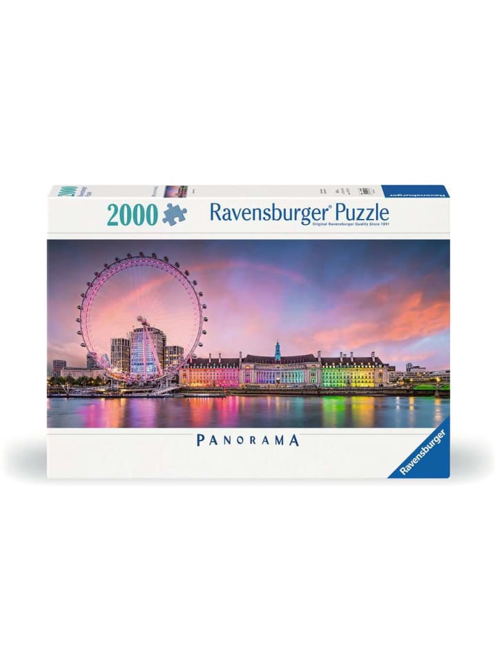 Пазл Ravensburger, 2000 деталей, «Красочный Лондон»
Пазл Ravensburger, 2000 деталей, «Красочный Лондон»