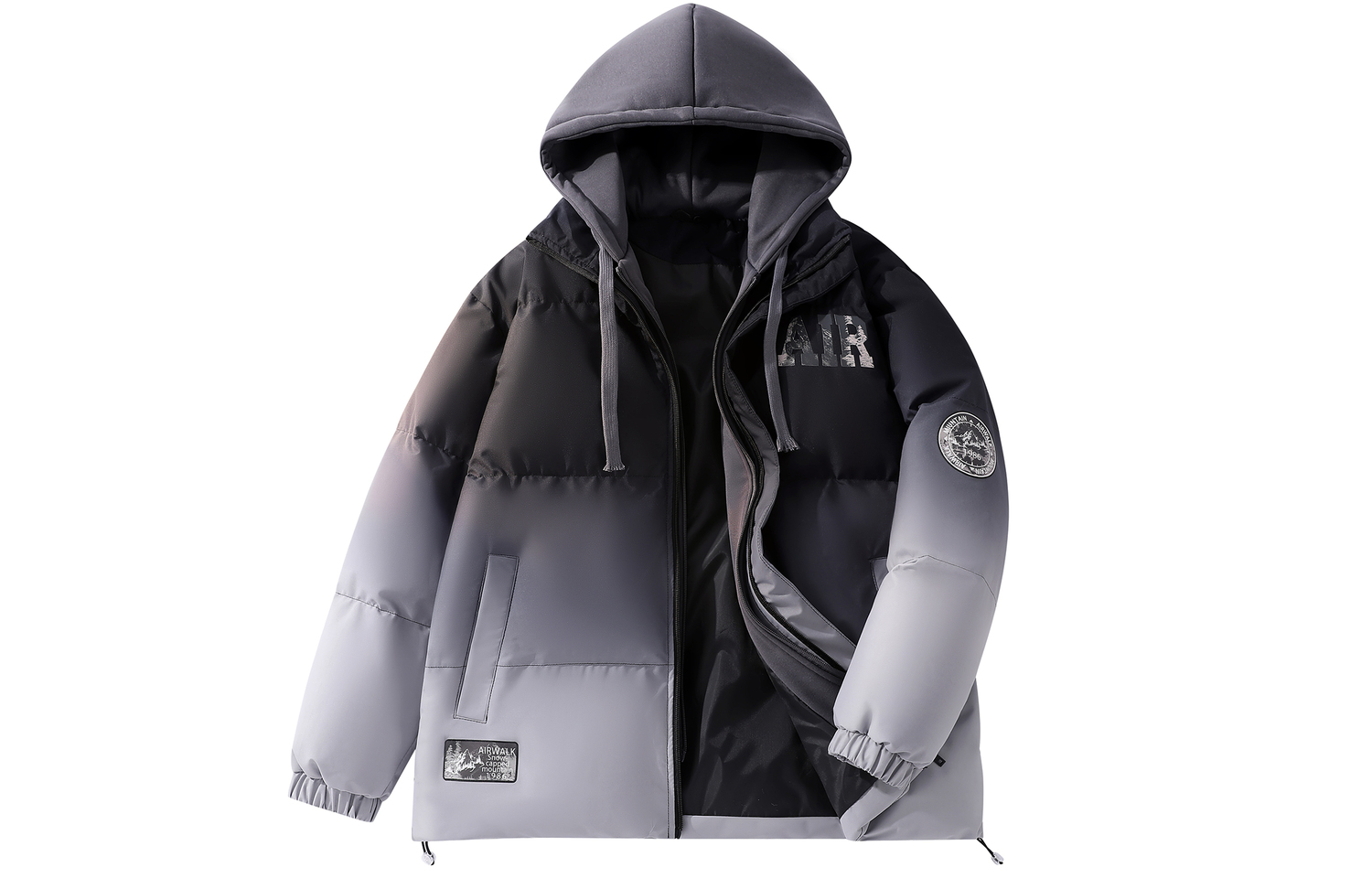 Пуховик Unisex Airwalk, серебряный черный
Пуховик Unisex Airwalk, серебряный черный