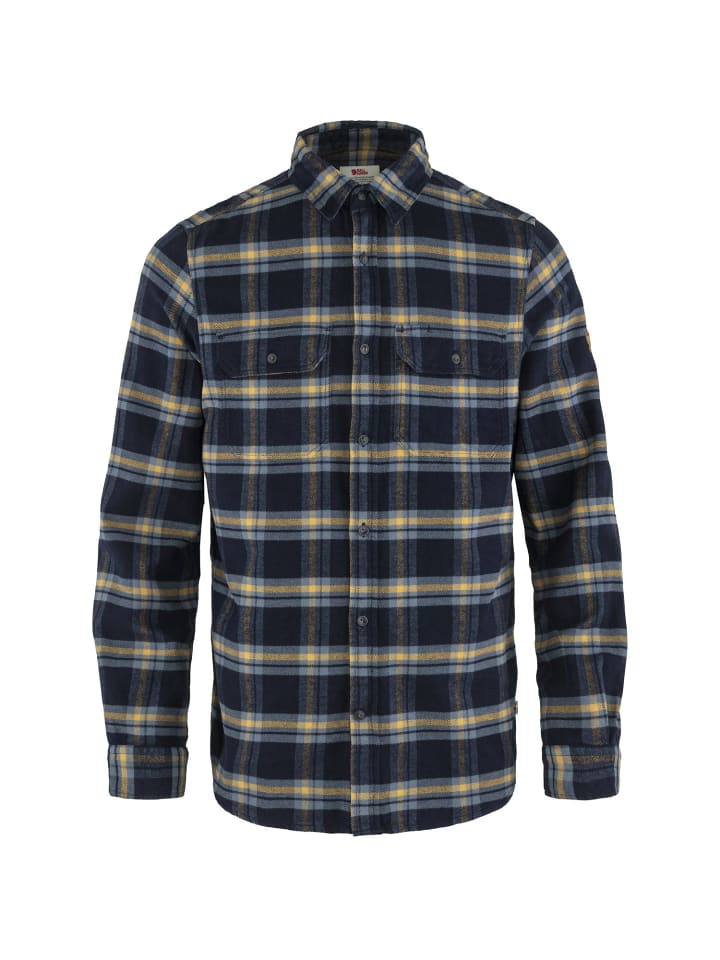 Фланелевая рубашка Övik Heavy в темно-синем цвете FJÄLLRÄVEN
Фланелевая рубашка Övik Heavy в темно-синем цвете FJÄLLRÄVEN